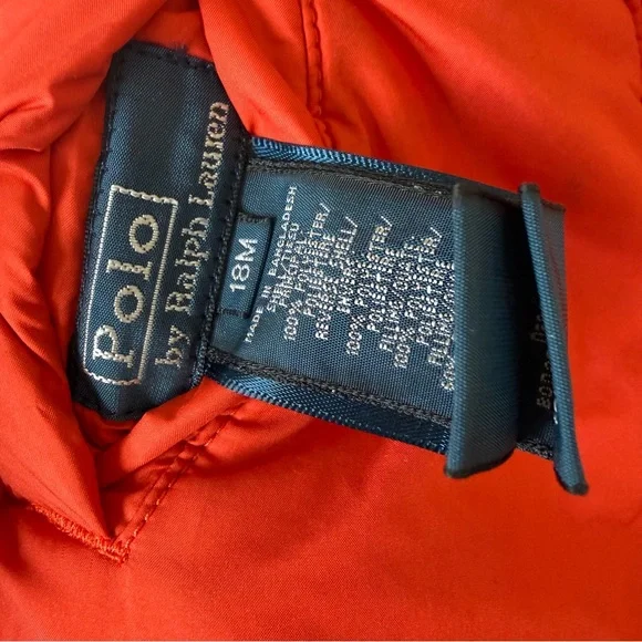 Polo Ralph Lauren Reversible Bleeker Street Winter Warm Down Vest Puffy 18 Month - Picture 4 of 16